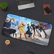 Charger l&#39;image dans la galerie, One-Punch Man Mouse Pad (Desk Mat) On Desk
