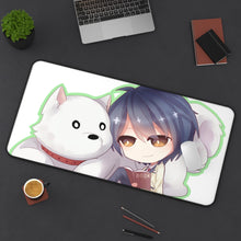 Cargar imagen en el visor de la galería, Aho Girl Mouse Pad (Desk Mat) On Desk
