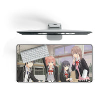 Charger l&#39;image dans la galerie, My Teen Romantic Comedy SNAFU Hachiman Hikigaya, Yukino Yukinoshita, Yui Yuigahama Mouse Pad (Desk Mat) On Desk
