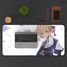 Cargar imagen en el visor de la galería, Violet Evergarden Violet Evergarden, Violet Evergarden Mouse Pad (Desk Mat) With Laptop
