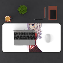 Load image into Gallery viewer, Nao Tomori holding a camera Mouse Pad (Desk Mat) With Laptop
