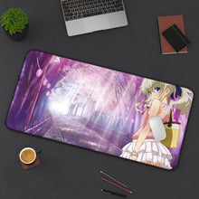 Load image into Gallery viewer, Nao Tomori in normal clothes Mouse Pad (Desk Mat) On Desk
