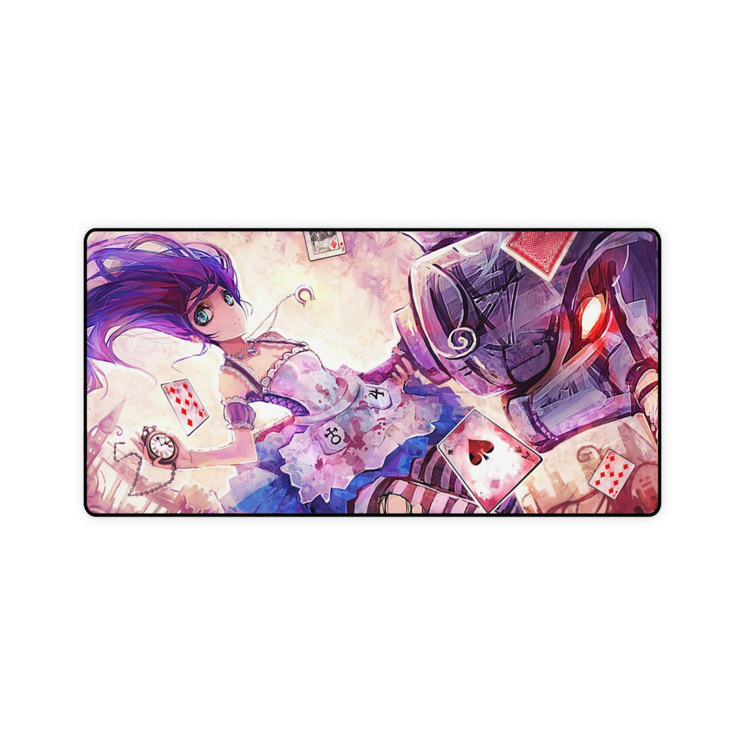 Tapis de souris (tapis de bureau) Anime Alice au pays des merveilles