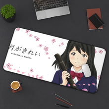 Cargar imagen en el visor de la galería, Tsuki Ga Kirei Mouse Pad (Desk Mat) On Desk
