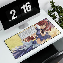 Charger l&#39;image dans la galerie, Fairy Tail Erza Scarlet Mouse Pad (Desk Mat) With Laptop
