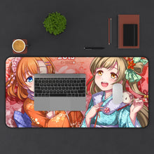 Cargar imagen en el visor de la galería, Love Live! Kotori Minami, Honoka Kousaka Mouse Pad (Desk Mat) With Laptop
