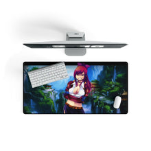 Charger l&#39;image dans la galerie, Erza Scarlet - Young Mouse Pad (Desk Mat) On Desk
