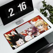 Load image into Gallery viewer, Hunter x Hunter Killua Zoldyck, Kurapika, Gon Freecss Mouse Pad (Desk Mat) With Laptop
