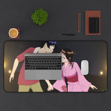 Load image into Gallery viewer, Nisekoi Kosaki Onodera Mouse Pad (Desk Mat) With Laptop
