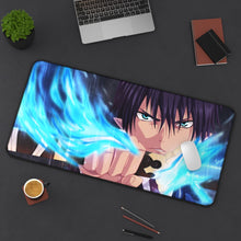 Cargar imagen en el visor de la galería, Blue Exorcist Rin Okumura Mouse Pad (Desk Mat) On Desk
