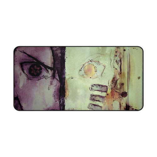 Naruto and Sasuke Half Face Mouse Pad (Desk Mat)