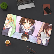 Cargar imagen en el visor de la galería, Eriri, Katou, Utaha Mouse Pad (Desk Mat) On Desk
