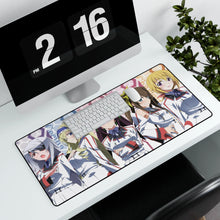 Charger l&#39;image dans la galerie, Infinite Stratos Mouse Pad (Desk Mat) With Laptop
