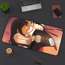 Load image into Gallery viewer, Naruto and Hinata Mouse Pad (Desk Mat) On Desk
