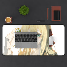 Charger l&#39;image dans la galerie, Violet Evergarden Mouse Pad (Desk Mat) With Laptop
