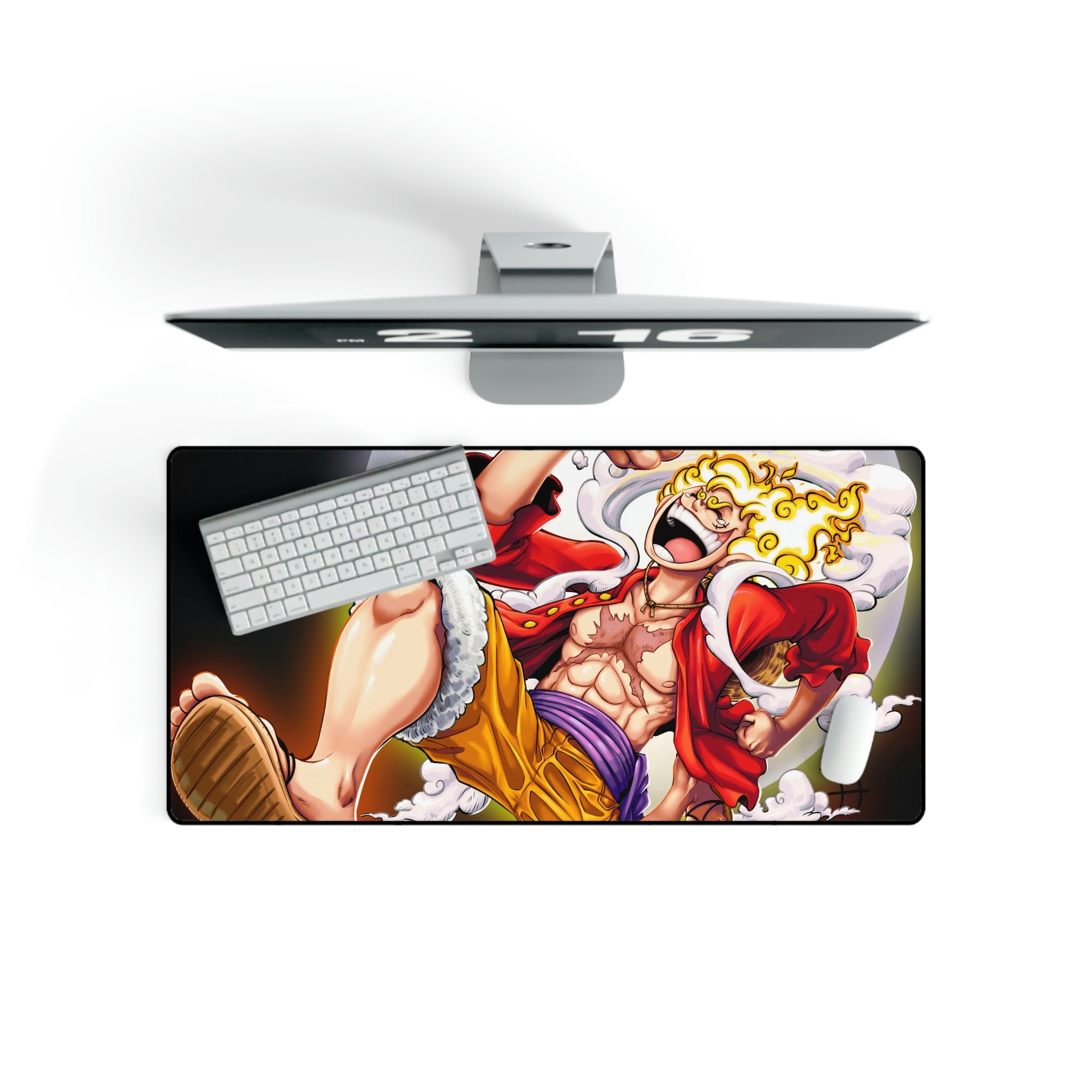  Anime One Piece Mouse Pad Gear 5 Luffy Sun God Nika