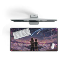 Load image into Gallery viewer, Your Name. Mouse Pad (Desk Mat) On Desk
