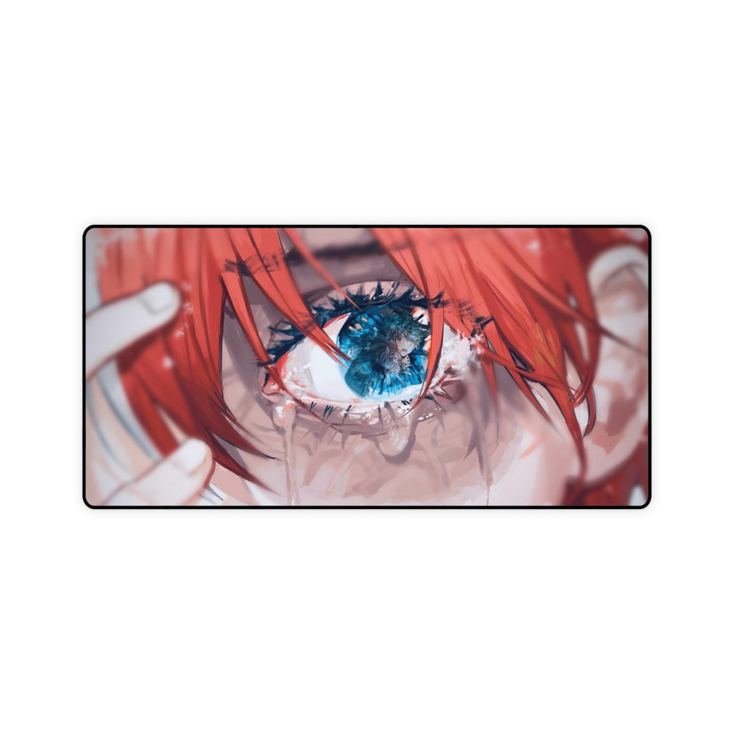 Shoto Todoroki crying Mouse Pad (Desk Mat)