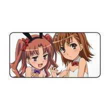 Charger l&#39;image dans la galerie, A Certain Scientific Railgun Mikoto Misaka, Kuroko Shirai Mouse Pad (Desk Mat)
