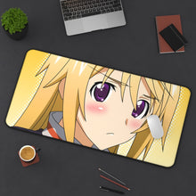 Charger l&#39;image dans la galerie, Infinite Stratos Mouse Pad (Desk Mat) On Desk
