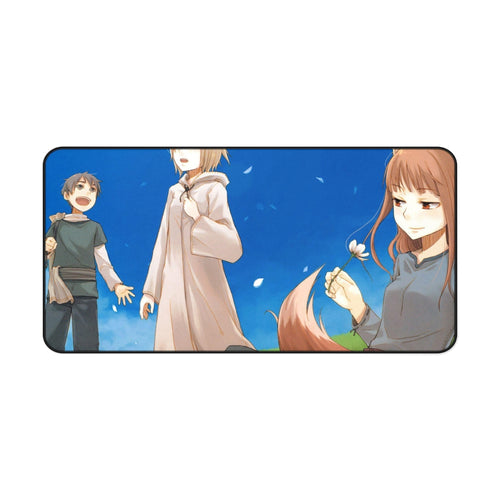 Spice And Wolf Mouse Pad (Desk Mat)