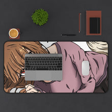 Cargar imagen en el visor de la galería, Spice And Wolf Mouse Pad (Desk Mat) With Laptop
