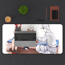 Charger l&#39;image dans la galerie, AE3803 / Platelet / U-1146 Mouse Pad (Desk Mat) With Laptop
