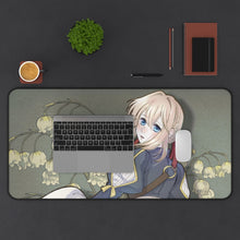 Charger l&#39;image dans la galerie, Violet Evergarden Mouse Pad (Desk Mat) With Laptop
