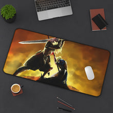 Load image into Gallery viewer, Fate/Apocrypha Saber Mouse Pad (Desk Mat) On Desk
