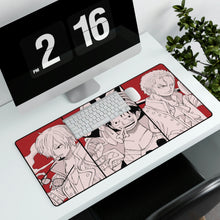 Charger l&#39;image dans la galerie, Tapis de souris One Piece Red Luffy Zoro Sanji (tapis de bureau)
