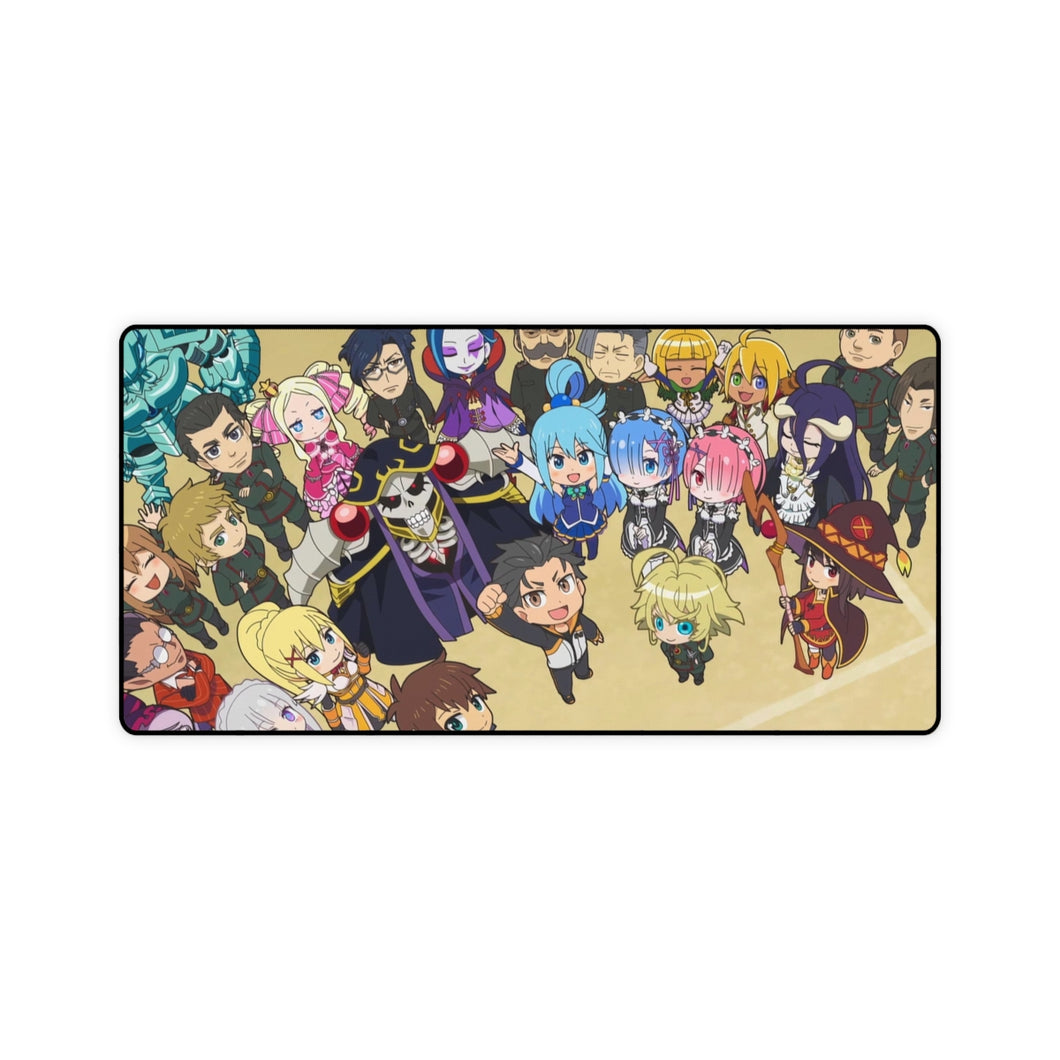 Isekai Quartet Mouse Pad (Desk Mat)