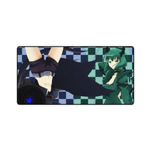 Load image into Gallery viewer, Black Rock Shooter Mouse Pad (Desk Mat)
