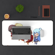 Cargar imagen en el visor de la galería, KonoSuba - God’s blessing on this wonderful world!! Mouse Pad (Desk Mat) With Laptop
