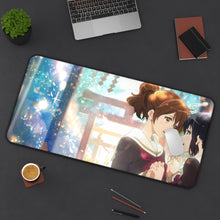 Charger l&#39;image dans la galerie, Sound! Euphonium Kumiko Oumae, Reina Kousaka Mouse Pad (Desk Mat) On Desk
