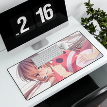 Cargar imagen en el visor de la galería, Mirai Nikki Yuno Gasai Mouse Pad (Desk Mat) With Laptop
