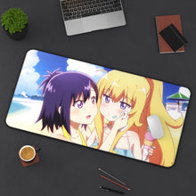 Cargar imagen en el visor de la galería, Gabriel DropOut Gabriel Tenma White, Vignette Tsukinose April Mouse Pad (Desk Mat) On Desk
