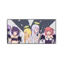 Load image into Gallery viewer, Gabriel DropOut Satanichia Kurumizawa Mcdowell, Gabriel Tenma White, Vignette Tsukinose April, Raphiel Shiraha Ainsworth Mouse Pad (Desk Mat)
