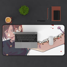 Load image into Gallery viewer, Nobara Kugisaki Mouse Pad (Desk Mat) With Laptop
