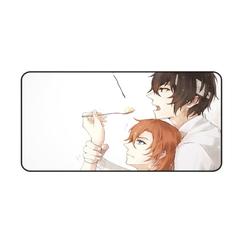 Bungou Stray Dogs Osamu Dazai, Chuuya Nakahara Mouse Pad (Desk Mat)