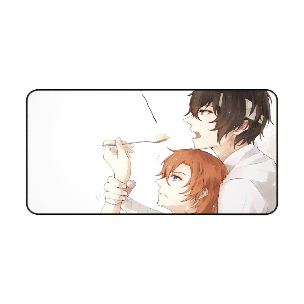 Bungou Stray Dogs Osamu Dazai, Chuuya Nakahara Mouse Pad (Desk Mat)