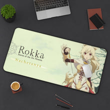 Charger l&#39;image dans la galerie, Rokka: Braves Of The Six Flowers Mouse Pad (Desk Mat) On Desk
