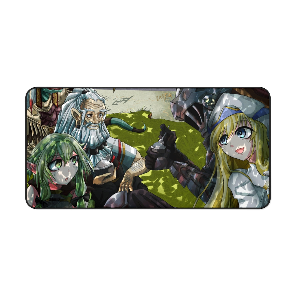 Goblin Slayer Dwarf Shaman, Goblin Slayer, High Elf Archer, Lizard Priest, Priestess Mouse Pad (Desk Mat)