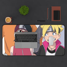 Cargar imagen en el visor de la galería, Boruto Mouse Pad (Desk Mat) With Laptop
