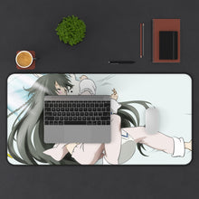 Cargar imagen en el visor de la galería, Pandora Hearts Alice Baskerville Mouse Pad (Desk Mat) With Laptop
