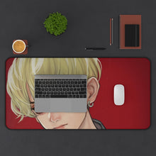 Cargar imagen en el visor de la galería, Tokyo Revengers Chifuyu Matsuno Mouse Pad (Desk Mat) With Laptop
