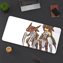 Load image into Gallery viewer, Kabutops Moemon Mouse Pad (Desk Mat) On Desk
