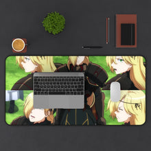 Load image into Gallery viewer, Leinas Rockbruise - Overlord Mouse Pad (Desk Mat) With Laptop
