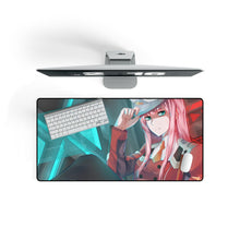 Load image into Gallery viewer, Zero Two Mouse Pad (Desk Mat) On Desk
