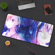 Load image into Gallery viewer, A Certain Scientific Railgun Mikoto Misaka Mouse Pad (Desk Mat) On Desk
