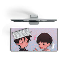 Charger l&#39;image dans la galerie, Mob Psycho 100 Shigeo Kageyama, Ritsu Kageyama Mouse Pad (Desk Mat) On Desk
